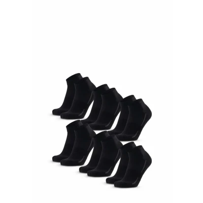Imagen de Danish Endurance Quarter 6PACK Calcetines de deporte, Talla: 43 47, Black