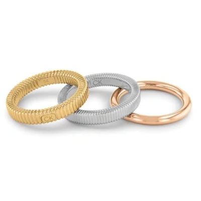 Imagen de Calvin Klein Anillo para Mujer Colección PLAYFUL REPETITION 35000027B