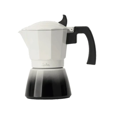 Imagen de Cafetera tradicional JATA HCAF2412, Aluminio, 12 Tazas, Asa Antiquemaduras, Apta Para Todas las Cocinas, Inducción, Degradado
