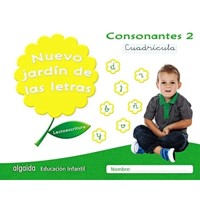 Imagen de Nuevo jardín de las letras. Consonantes 2. Cuadrícula