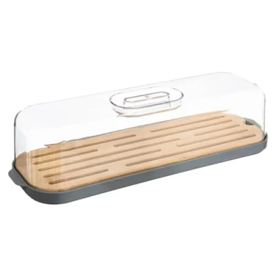 Imagen de 5five caja de baguette &quot;fresh eat&quot; gris