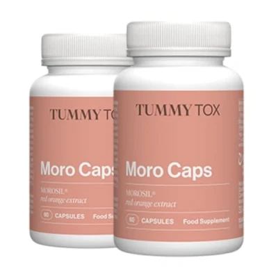 Imagen de Morosil Cápsulas 400 mg, con Vitamina C Antioxidante y Pimienta Negra para una Mejor Absorción, 120 Cápsulas, 1 por día, Moro Caps, Tummy Tox