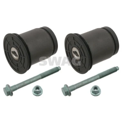 Imagen de SWAG 30 93 1744 juego de reparación, cuerpo del Eje trasero izquierda, trasero, derecha con tornillos, tuerca SEAT: Ibiza 3