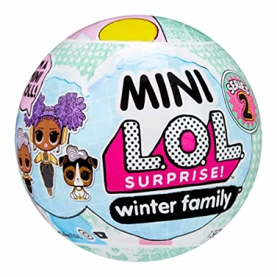 Imagen de L.O.L. Surprise! OMG Mini Family Collection SURTIDO ALEATORIO Réplica en miniatura de muñeca moda con Lil Sis, mascota y ropa Set juego reutilizable Edad: 4+ años