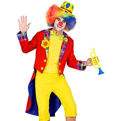Imagen de WIDMANN MILANO PARTY FASHION Disfraz de payaso, frac, circo, bromista, carnaval