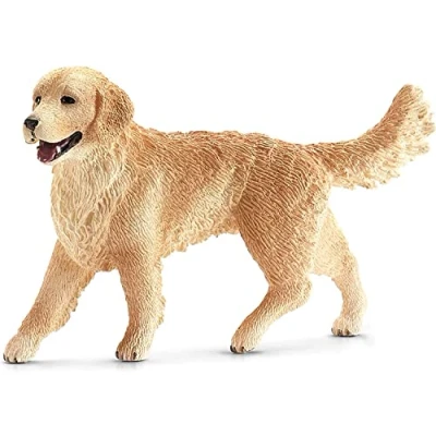 Imagen de Schleich 16395 Perro cobrador dorado hembra, a partir de 3 años, FARM WORLD figura, 2 x 7 5 cm