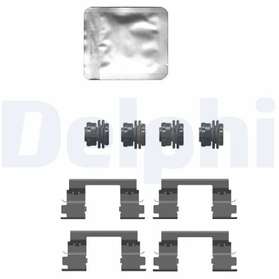 Imagen de DELPHI LX0747 Kit de accesorios, pastillas frenos OPEL: Grandland X, Insignia B Grand Sport