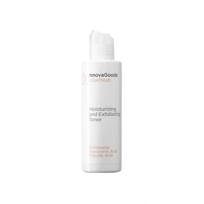 Imagen de InnovaGoods tonico facial hidratante 150 ml, exfoliante con Kombucha, acido glicolico, ácido láctico &amp; salicílico, hidrata, equilibra PH de la piel. Para todo tipo piel