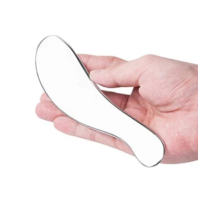 Imagen de Allshow Gua Sha Tools, herramienta de masaje raspado acero inoxidable, herramientas IASTM, miofascial para terapia física, tejido cicatricial y blando