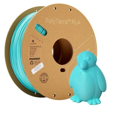 Imagen de Polymaker PolyTerra PLA Arctic Teal 1.75mm 1kg