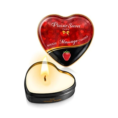 Imagen de LOVERSpack Plaisirs Secrets Vela masaje Fresa 35 ml