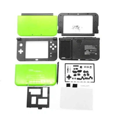 Imagen de Valley Of The Sun New3DSXL Carcasa de repuesto para consolas 3DS New3DS XL LL 3DSXL 3DSLL, 5 placas cubierta + botones, tornillos, lápiz capacitivo, almohadillas, protector y enchufe