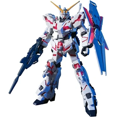 Imagen de Bandai SPIRITS Maqueta Gunpla 1/144 HGUC RX 0 Unicorn Gundam (Destroy Mode) Robot de construcción MK57399/5057399, Multicolor BAS5057399
