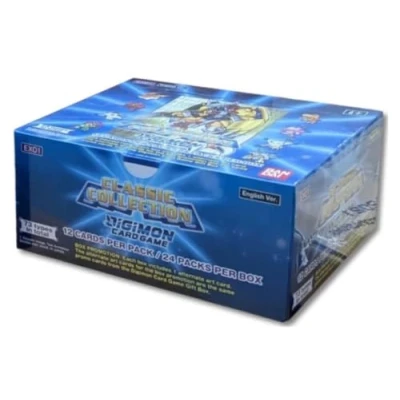 Imagen de BANDAI Digimon TCG Booster Box Classic EX 01 (24) English Cromos, Cartas coleccionables y Accesorios, Multicolor (TCGDI2594416)