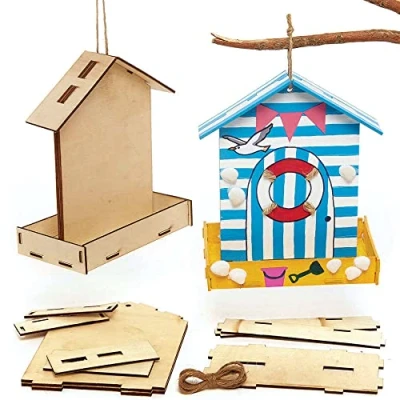 Imagen de Baker Ross FC687 Comederos de Pájaros Juego 2, Manualidades para niños
