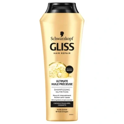 Imagen de Schwarzkopf Gliss Champú Aceite de valor definitivo Botella 250 ml