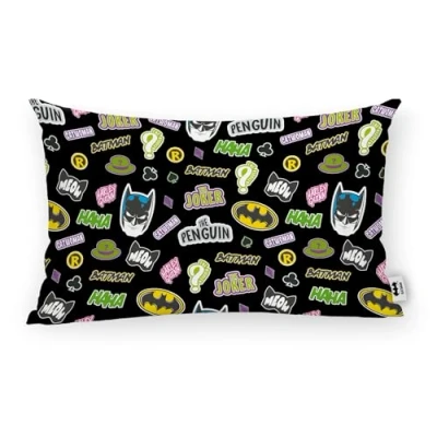 Imagen de BELUM Funda de cojín 100% algodón Batman Features C 30x50cm, Suave, Varios tamaños, Multicolor