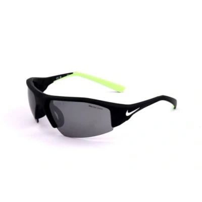 Imagen de Nike SKYLON ACE 22 DV2148 011 Black/Silver Flash Sunglasses Unisex Iniettato, Modified Rectangle, 70