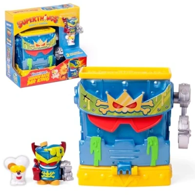 Imagen de SUPERTHINGS KAZOOM Power Hidden Base Mr. King. Guarida de King la Serie TV Clan “Kazoom Power. Contiene 1 Base, Mr Exclusivo, Ron Exclusivo