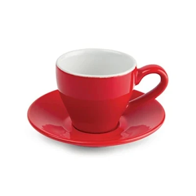 Imagen de Olympia gk070 café taza de café, 100 ml, 3,5 rojo (Pack 12)