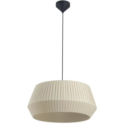 Imagen de Nordlux Lámpara colgante Dicte, atada a mano, Ø 53cm ámbar