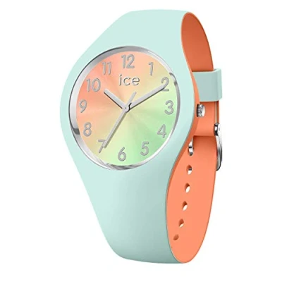 Imagen de ICE Watch duo chic Aqua coral Reloj verde para Mujer con Correa de silicona 016981 (Small)