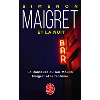 Imagen de Maigret Et La Nuit (réunit Danseuse Du Gai moulin; Le Fa
