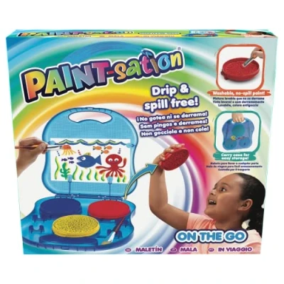Imagen de Goliath Paintsation Pintura Que No Gotea. En maletín para Llevar A Cualquier Parte. Incluye Arte niñas. Partir de 3 años. Actividades Creativas, Multicolor (920869)