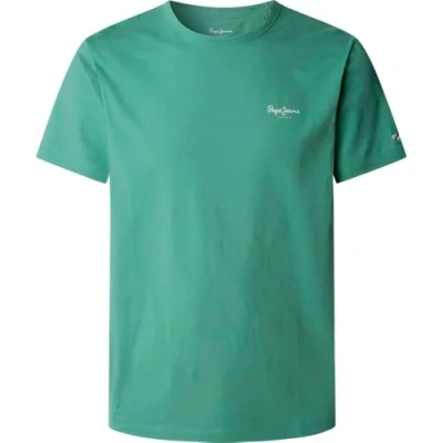 Imagen de Pepe Jeans Original Basic 3n Camiseta, Verde (Verde Salvia), XS para Hombre