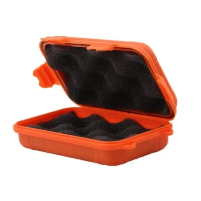 Imagen de VGEBY Caja de almacenamiento para herramientas, impermeable, plástico, resistente a los golpes, la presión exteriores (color naranja, tamaño: L)