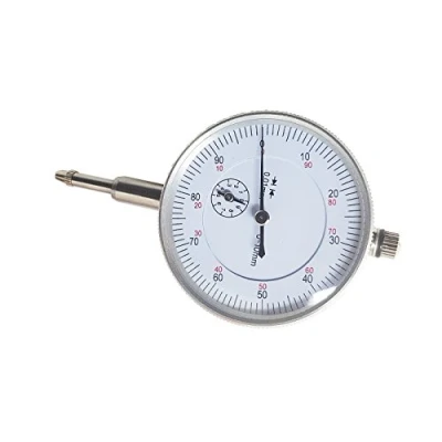 Imagen de Comparador centesimal de reloj, 0 10 mm, resolución 0,01 mm para base magnética