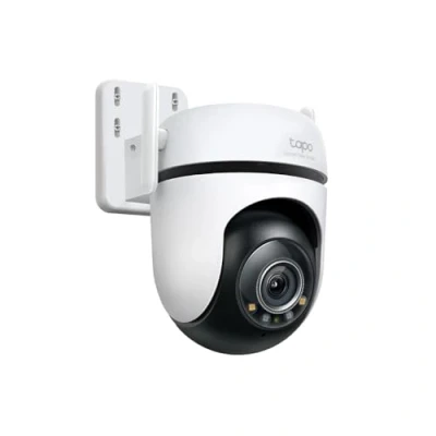 Imagen de Tapo C52A Cámara de Seguridad Wi Fi Pan/Tilt para Exteriores, 2K QHD 4MP, Visión Nocturna en Color, Detección Movimiento con Seguimiento Inteligente, Audio Bidireccional
