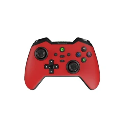 Imagen de GAMEPAD GENESIS MANGAN 400 WIRELESS (FOR PC/SWITCH/MOBILE) ROJO