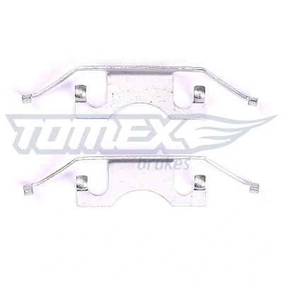 Imagen de TOMEX brakes TX 44 32 Kit de accesorios, pastillas frenos Eje trasero MERCEDES BENZ: Clase E Berlina, S CLS Coupé