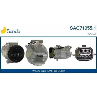 Imagen de SANDO 6015185.1 Motor de arranque 12V 2kW 10, 11 CPS0013 M8 76mm VOLKSWAGEN: Golf 5, Polo IV Hatchback, Transporter 5 Bus, SEAT: Leon II Hatchback