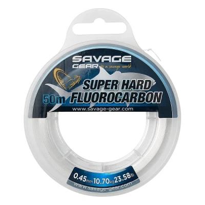 Imagen de Savage Gear Super Hard Fluorocarbono 50m 0,50mm 13,20kg Flurocarbono