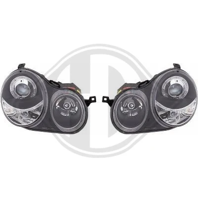 Imagen de DIEDERICHS HD Tuning 2205480 Juego faros principales con servomotor para reg. alcance luces VOLKSWAGEN: Polo IV Hatchback (9N) 1.4 FSI, 1.9 TDI