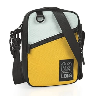 Imagen de LOIS Jeans Cedar Bandolera, Hombre, Talla: One Size, Mostaza menta
