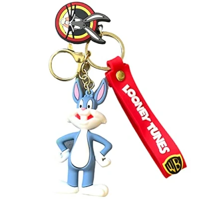 Imagen de Looney Toons Llavero 3D con cierre de cremallera, Bugs Bunny