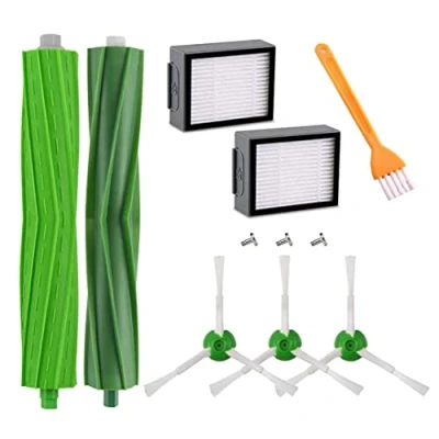 Imagen de HoHome Kit Cepillos Repuestos Compatible para iRobot Roomba Serie i7, Accesorios i7 Plus E5 E6 E7 i7+ i8 i8+ j7 j7+ i6 i6+ i4 i4+ i3 i3+ 11 Piezas