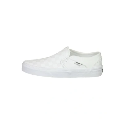 Imagen de Vans Asher, Zapatillas Deportivas, Mujer, (Checkerboard) White/White, 37 EU