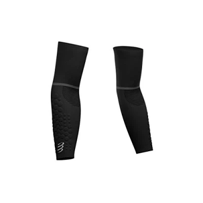 Imagen de COMPRESSPORT Armforce Ultralight, Manguito De Compresión Unisex Adulto, Negro, 4 Años