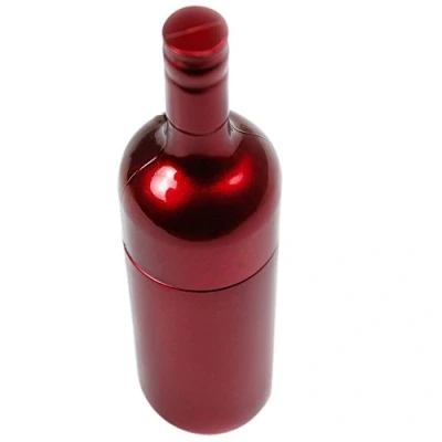 Imagen de Ulticool Botella de Vino 8 GB Wine Bottle Red Memoria Almacenamiento Datos USB Flash Pen Drive Memory Stick Rojo