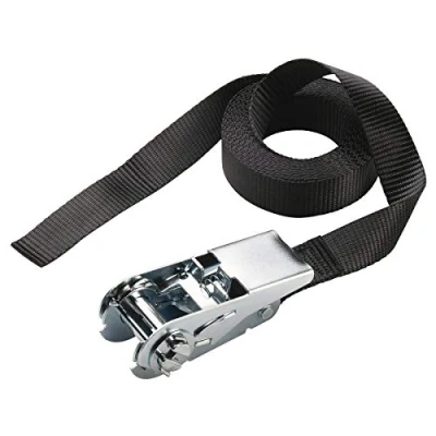 Imagen de Master Lock 3108EURDAT Cinchas de Amarre con Trinquete, Negro, 5 m x 25 mm