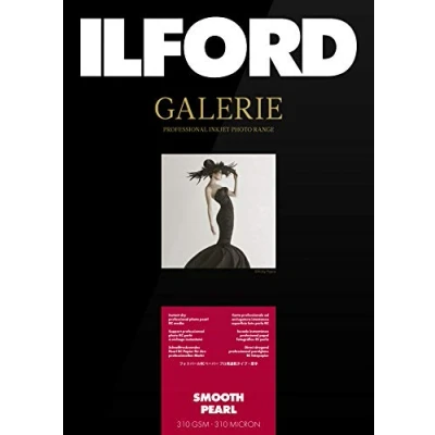 Imagen de Ilford Galerie Prestige Smooth Pearl Hojas de Papel, Blanco, 13 x 18 cm, Paquete 100