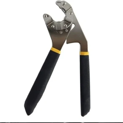Imagen de OZLMBERN Llave de Apertura mágica Manual, Ajustable Que Puede sostener Herramienta Hardware Hexagonal Externo, Mano giratoria Multifuncional
