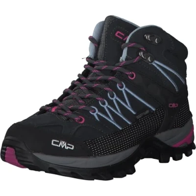 Imagen de CMP Rigel MID Trekking Shoes WP Zapatillas de senderismo, Mujer, Talla: 42, Titanio/skyway Zapatos