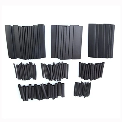 Imagen de Cisixin 150 Piezas Tubo termorretráctil de poliolefina Funda termoretráctil Envoltura Alambre Sleeving