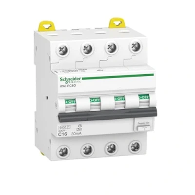 Imagen de SCHNEIDER ELECTRIC iC60 4P RCBO 16A 30mA A