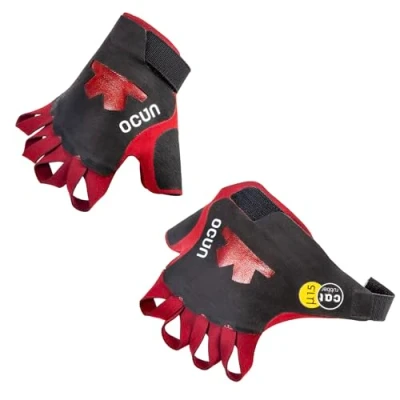 Imagen de Ocun Crack Gloves Pro Guantes para Escalada Avanzada en Roca y Grietas, Protectores Ligeros recreación al Aire Libre, Talla L